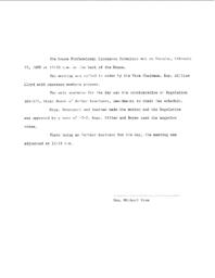 Meeting Regarding Regulation 16A-177, February 23, 1988
