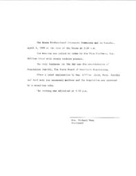 Meeting Regarding Regulation 16A-161, April 5, 1988