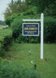 John Kennedy 88th District Office Sign