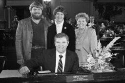 Swearing In Day, Seated, Family, House Floor