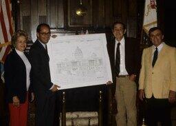 Photo Op, Sketch of State Capitol Complex, Governor, Members