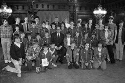 Group Photo, Scout Troup with Governor, Governor's Reception Room, Members