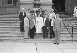 Group Photo on Capitol Steps, Capitol and Grounds, Members, Senior Citizens
