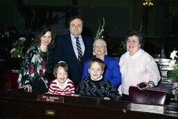 Swearing In Day on the House Floor, Family, Members