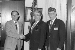 Photo Op in Representative's Office, Members, Veterans