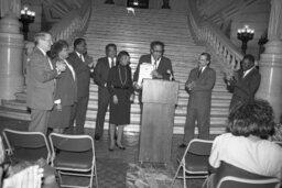 Black History Month Celebration, Award Recipient, Main Rotunda, Members, Senate Members