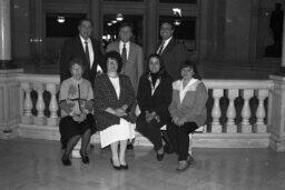 Group Photo in Main Rotunda, Guests, Lieutenant Governor, Members, Senate Members