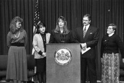 News Conference on Sexual Harassment, Capitol Media Center, Members, Participants