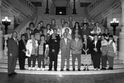 Group Photo in Main Rotunda (Van Horne), Members, Senior Citizens