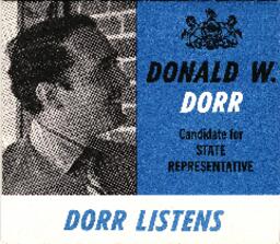 Campaign response cards, Dorr Listens
