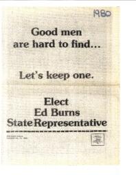 1980 Campaign Mailer