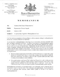 House Bill 2265, Methamphetamine Lab, Amending Title 68 (Property Disclosure)