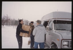 Harborcreek Food Pantry, Loading a Van