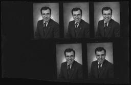 Contact sheet for the February 1993 official House portrait